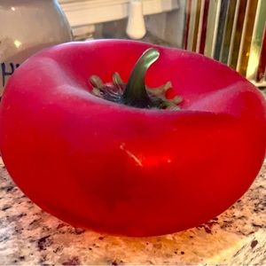 unique glass tomato